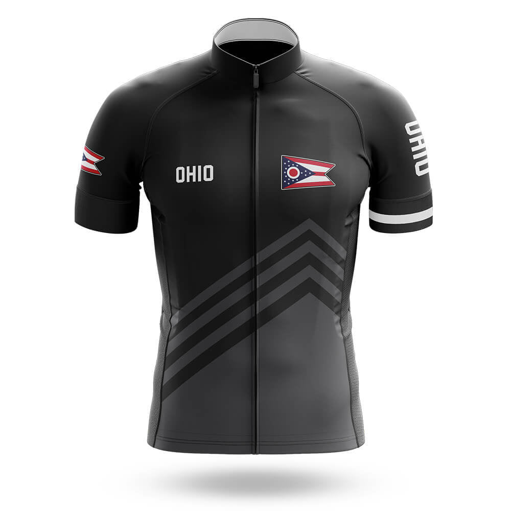 Ohio S4 Black - Men's Cycling Kit-Jersey Only-Global Cycling Gear