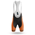 Classic Stripe - Orange - Men's Cycling Kit-Bibs Only-Global Cycling Gear