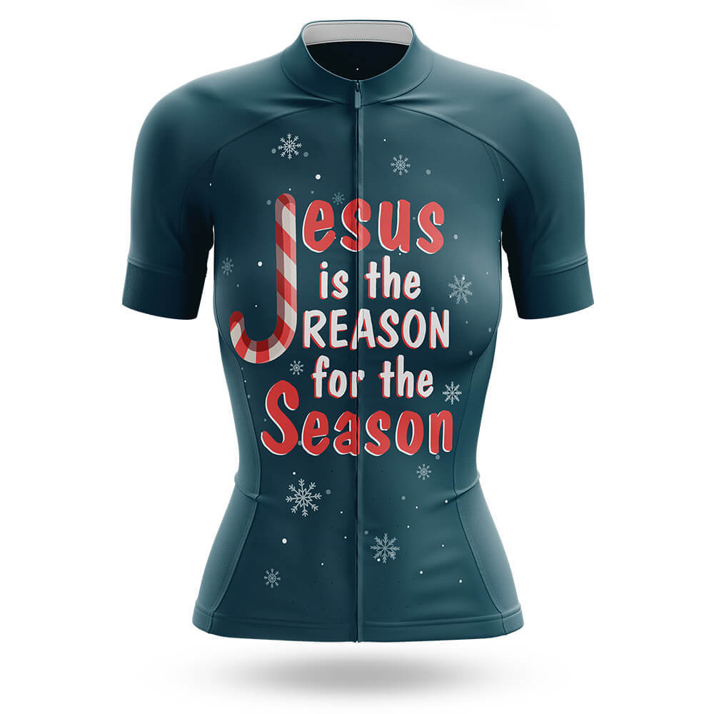 Jesus Is The Reason - Women - Cycling Kit-Jersey Only-Global Cycling Gear