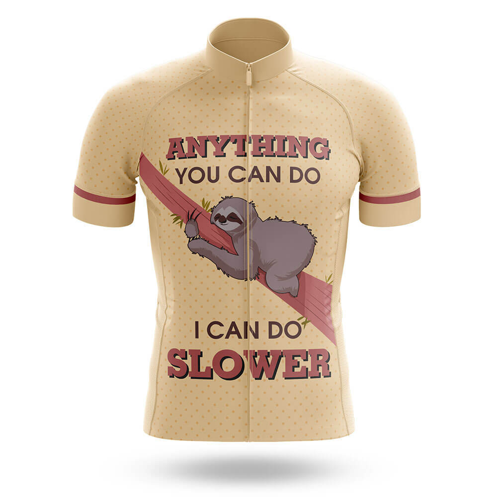 Sloth Can Do Slower V3 - Men's Cycling Kit-Jersey Only-Global Cycling Gear