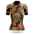 Colorful Sugar Skulls V2 - Women's Cycling Kit - Global Cycling Gear