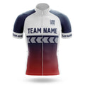 Custom Team Name S4 Navy - Men's Cycling Kit-Jersey Only-Global Cycling Gear