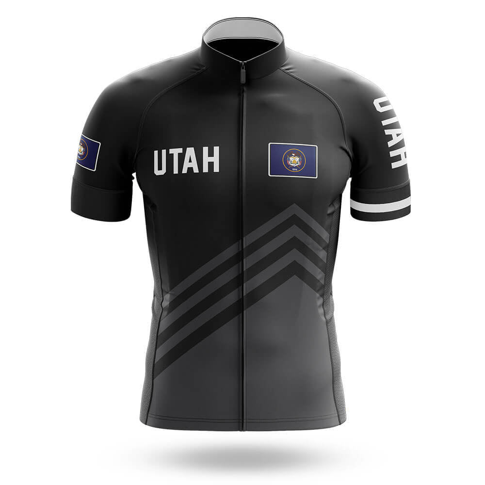 Utah S4 Black - Men's Cycling Kit-Jersey Only-Global Cycling Gear