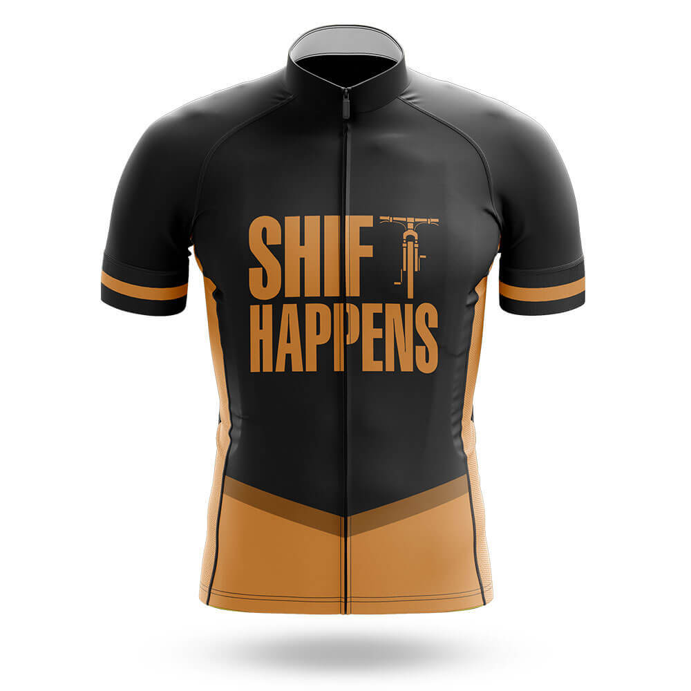 Shift Happens - Men's Cycling Kit-Jersey Only-Global Cycling Gear