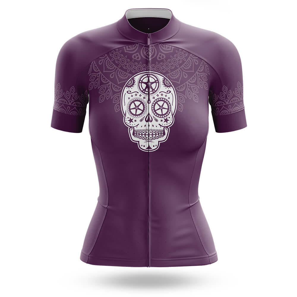 Bike Skull - Women's Cycling Kit-Jersey Only-Global Cycling Gear