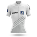 Louisiana S4 White - Women - Cycling Kit-Jersey Only-Global Cycling Gear