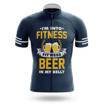 I'm Into Fitness - Navy - Men's Cycling Kit-Jersey Only-Global Cycling Gear