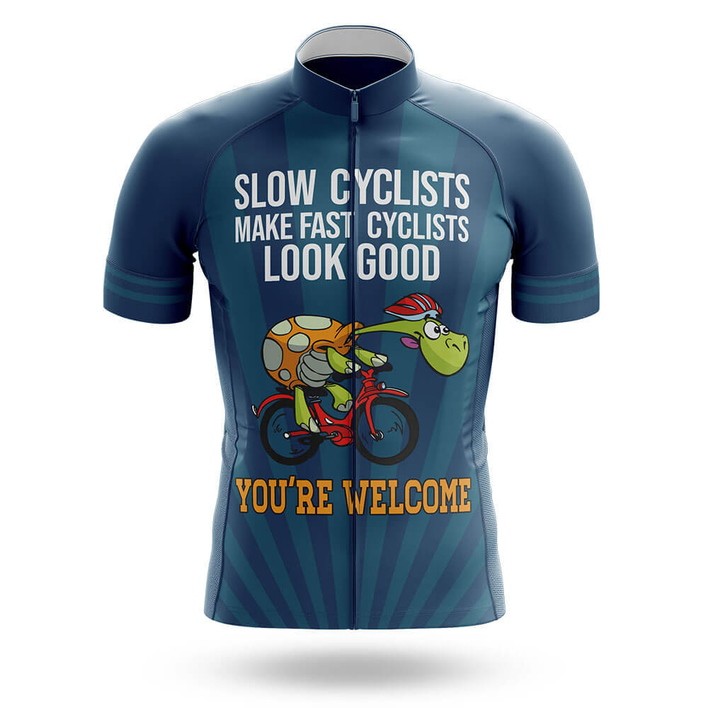 Slow Cyclist V5 - Men's Cycling Kit-Jersey Only-Global Cycling Gear