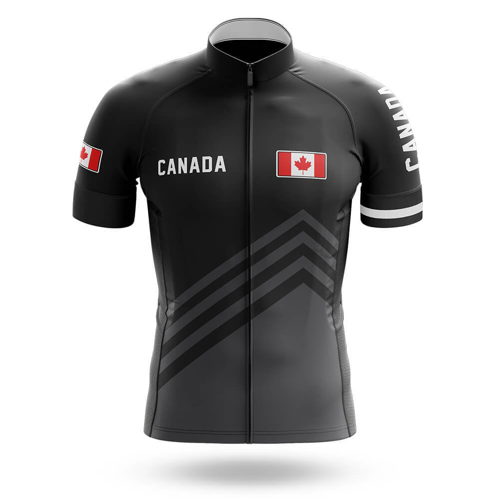 Canada S5 Black - Men's Cycling Kit-Jersey Only-Global Cycling Gear