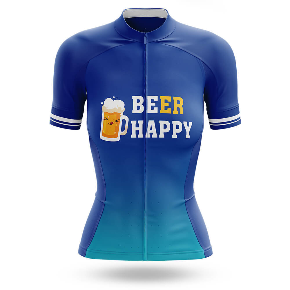 Beer Happy - Women's Cycling Kit-Jersey Only-Global Cycling Gear