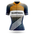 Custom Team Name S3 Yellow - Women's Cycling Kit-Jersey Only-Global Cycling Gear