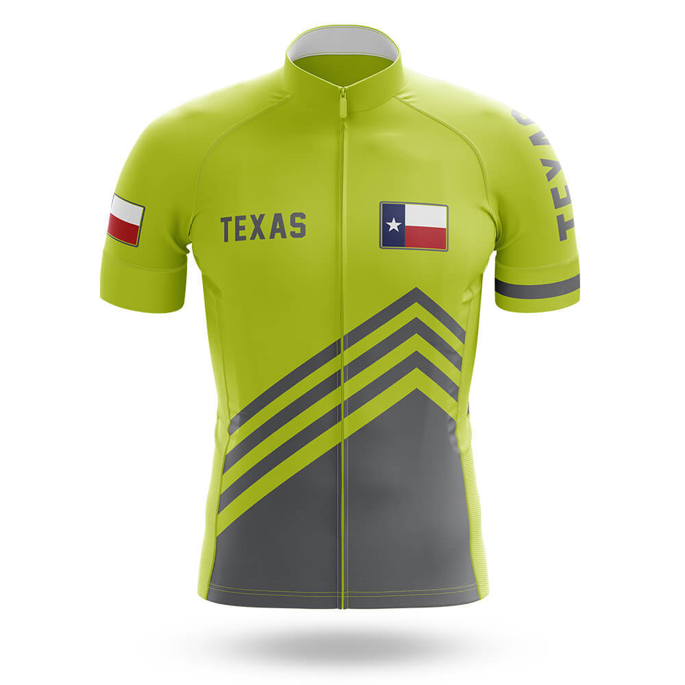 Texas S4 Lime Green - Men's Cycling Kit-Jersey Only-Global Cycling Gear