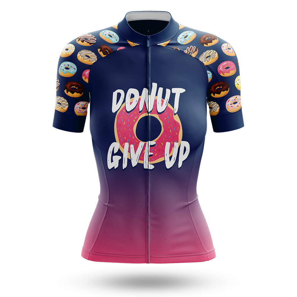 Donut Give Up V2 - Women - Cycling Kit-Jersey Only-Global Cycling Gear