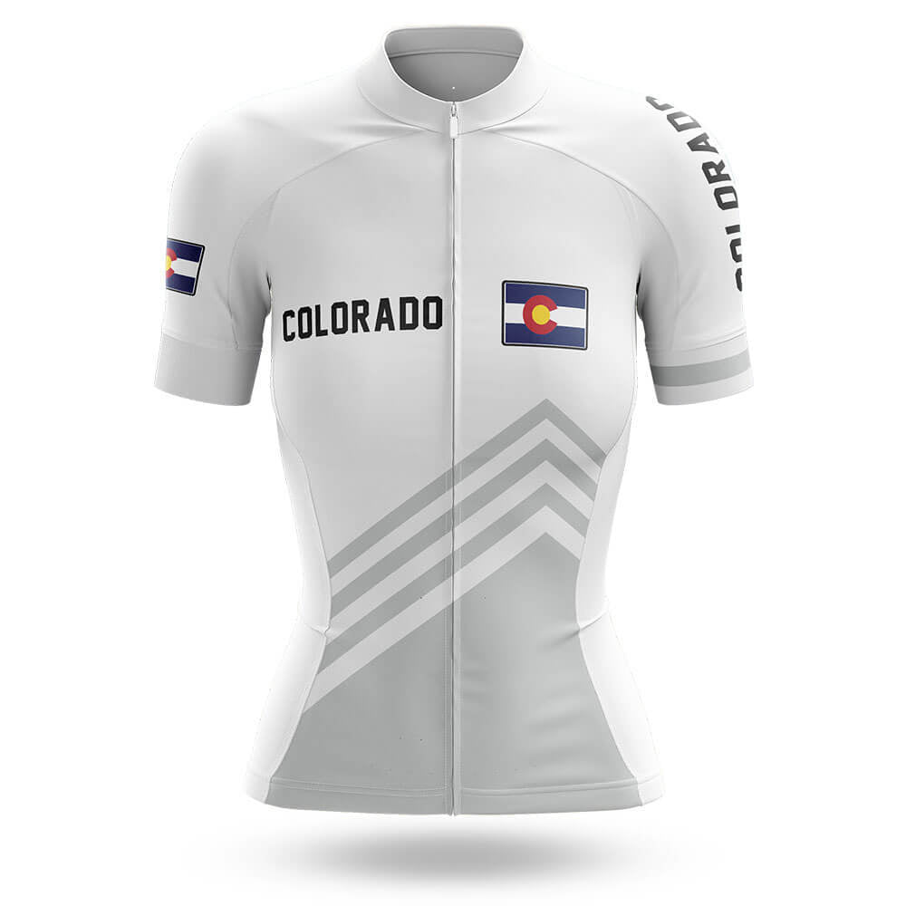Colorado S4 White - Women - Cycling Kit-Jersey Only-Global Cycling Gear