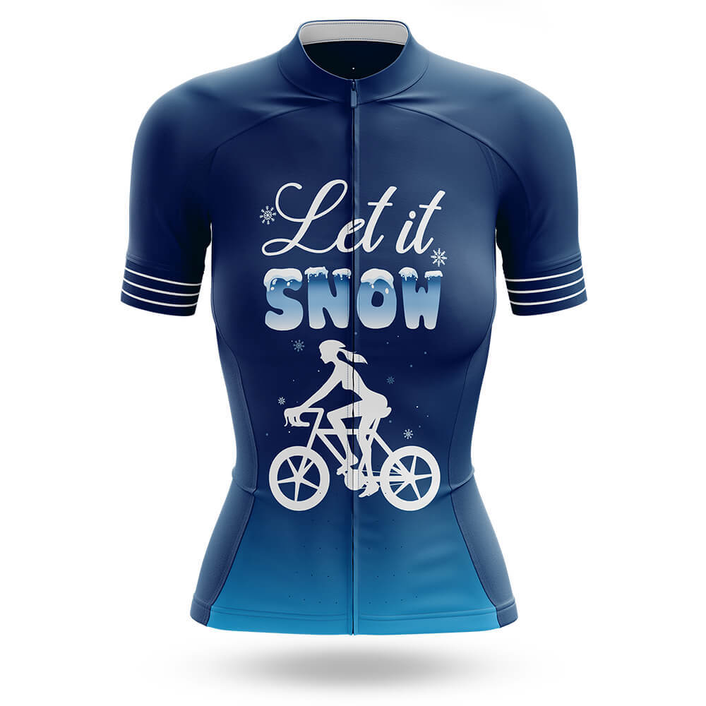 Let It Snow - Women - Cycling Kit-Jersey Only-Global Cycling Gear