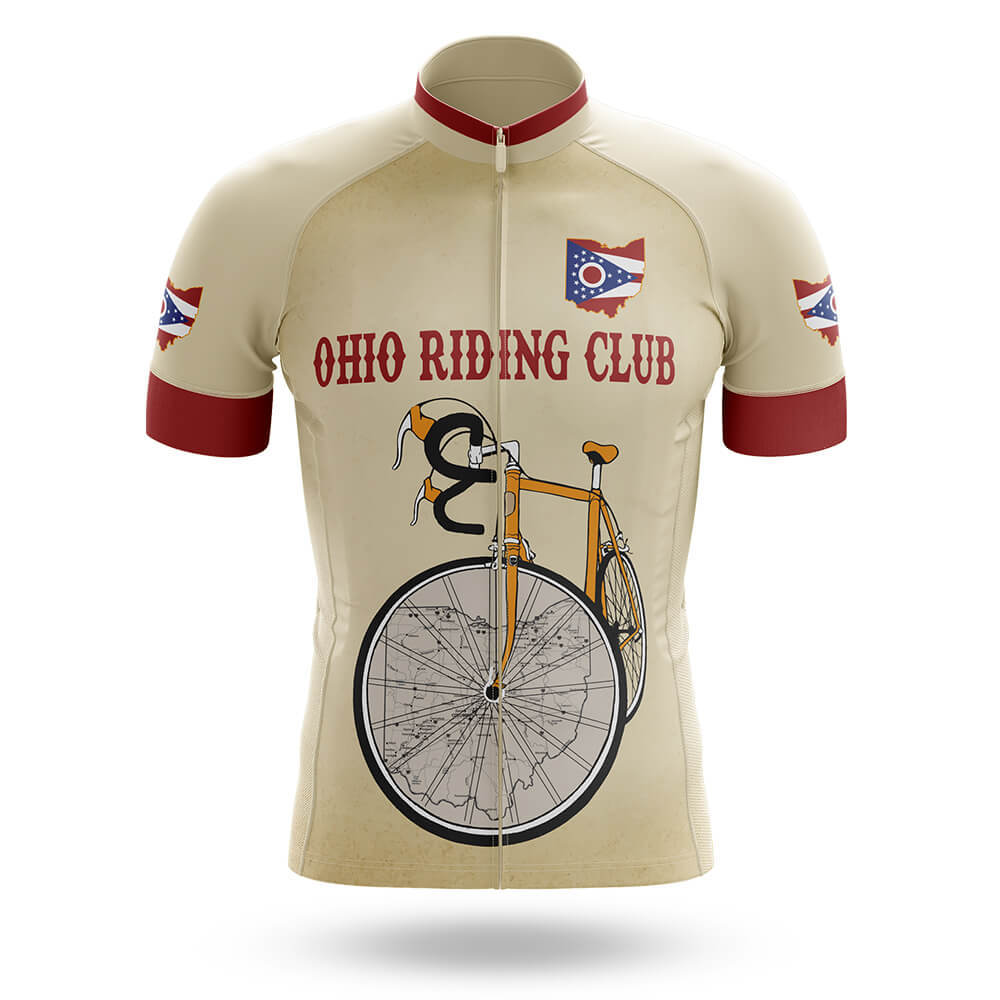 Ohio Riding Club - Men's Cycling Kit-Jersey Only-Global Cycling Gear