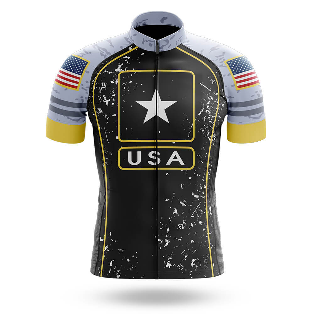 USA White Star - Men's Cycling Kit-Jersey Only-Global Cycling Gear