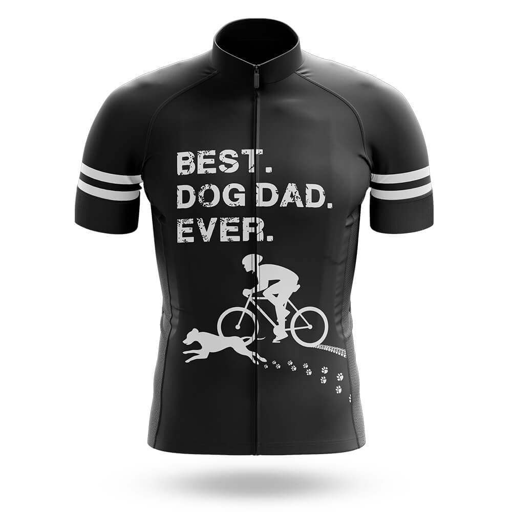 Best Dog Dad - Men's Cycling Kit-Jersey Only-Global Cycling Gear
