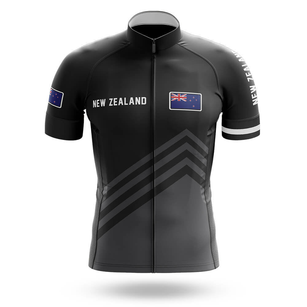 New Zealand S5 Black - Men's Cycling Kit-Jersey Only-Global Cycling Gear