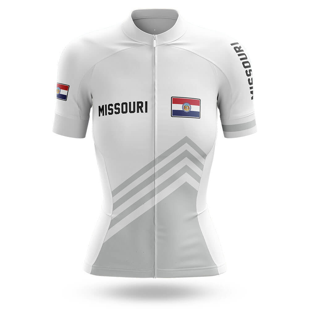 Missouri S4 White - Women - Cycling Kit-Jersey Only-Global Cycling Gear