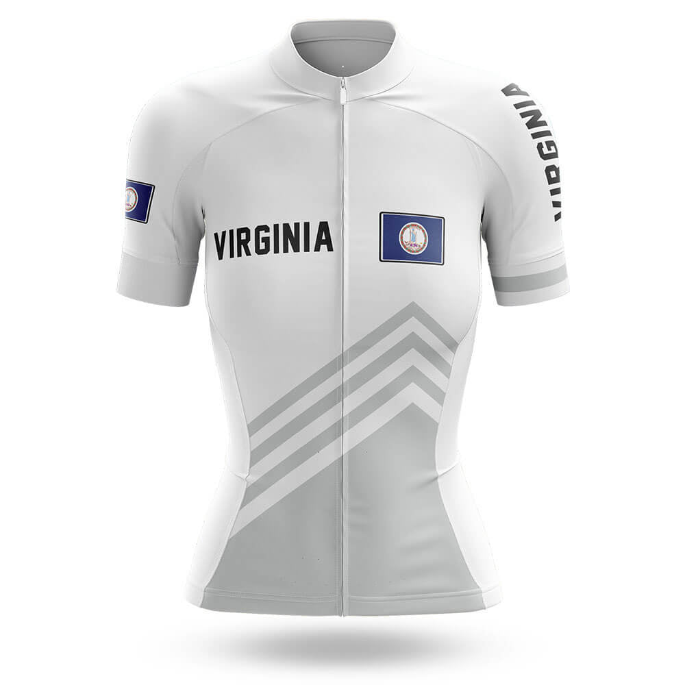 Virginia S4 White - Women - Cycling Kit-Jersey Only-Global Cycling Gear