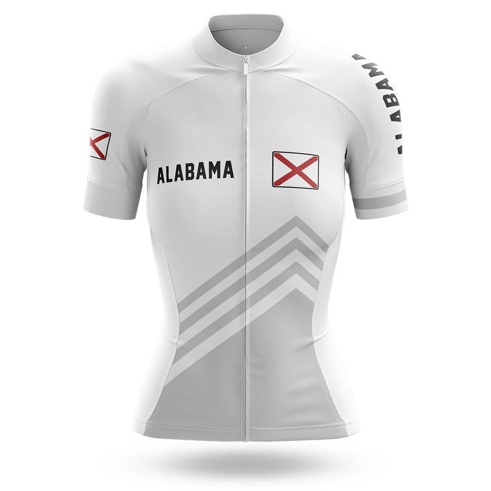 Alabama S4 White - Women - Cycling Kit-Jersey Only-Global Cycling Gear