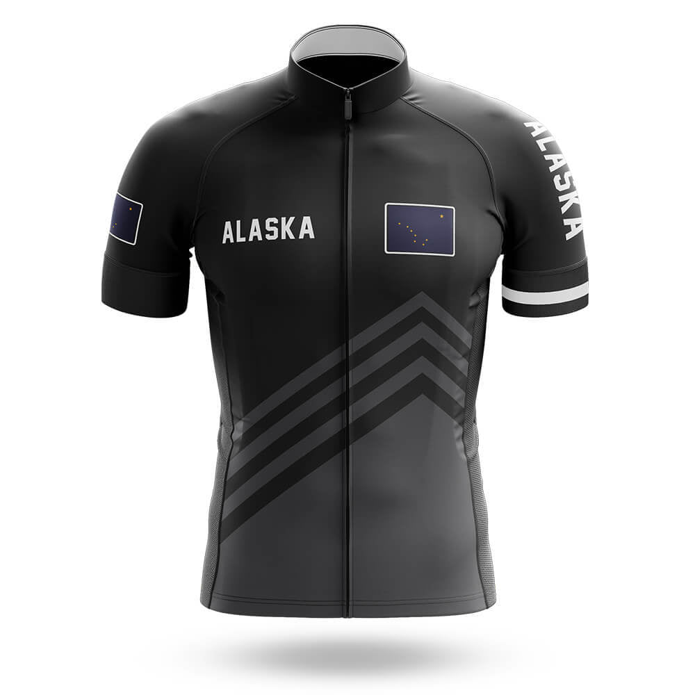 Alaska S4 Black - Men's Cycling Kit-Jersey Only-Global Cycling Gear