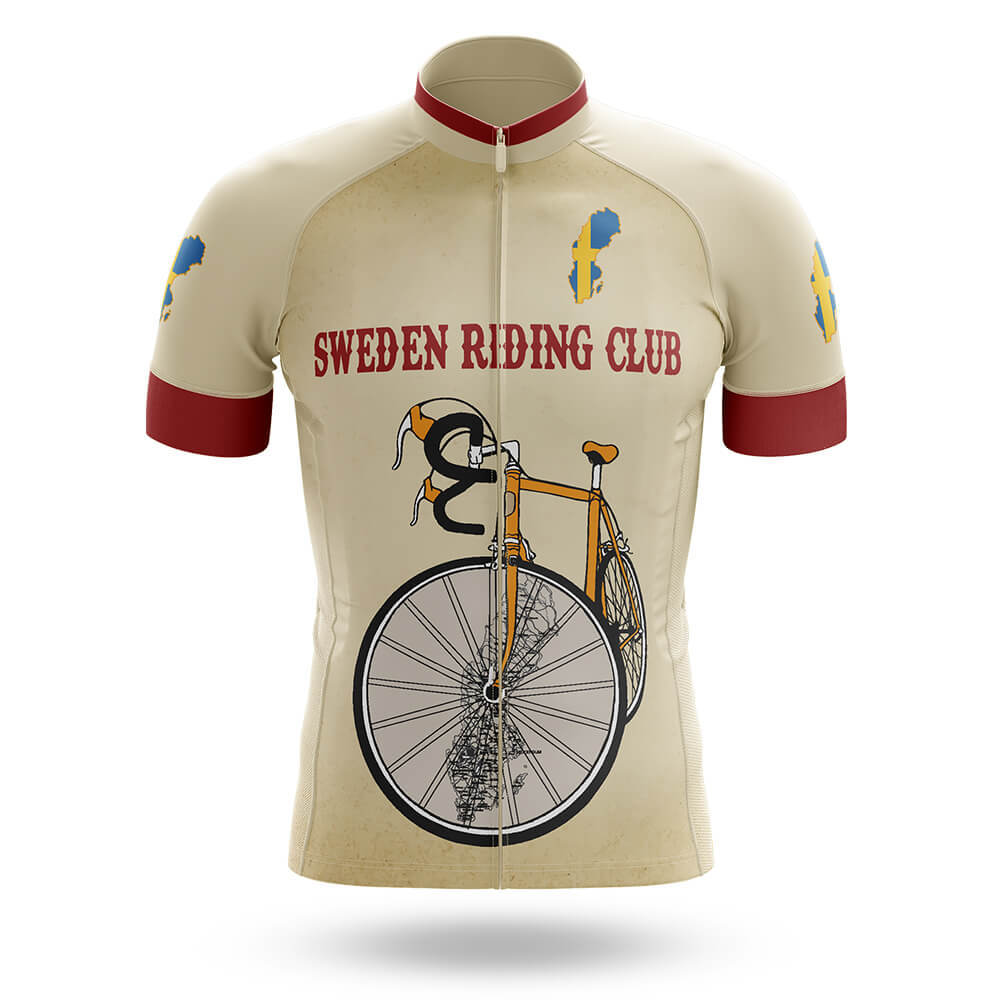 Sweden Riding Club - Men's Cycling Kit-Jersey Only-Global Cycling Gear