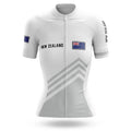 New Zealand S5 White - Women - Cycling Kit-Jersey Only-Global Cycling Gear