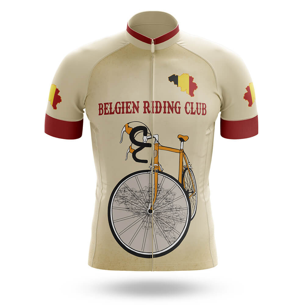 Belgien Riding Club - Men's Cycling Kit-Jersey Only-Global Cycling Gear