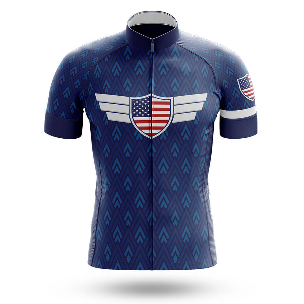 USA S6 Navy- Men's Cycling Kit-Jersey Only-Global Cycling Gear
