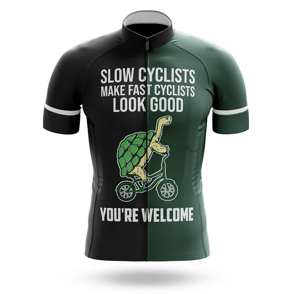 Slow Cyclist V6 - Men's Cycling Kit-Jersey Only-Global Cycling Gear