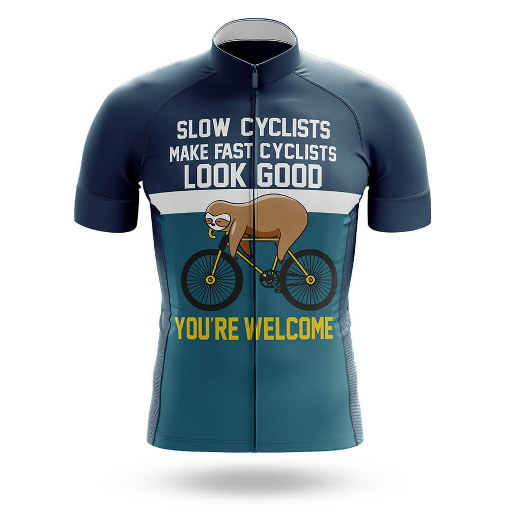 Slow Cyclist V4 - Men's Cycling Kit-Jersey Only-Global Cycling Gear