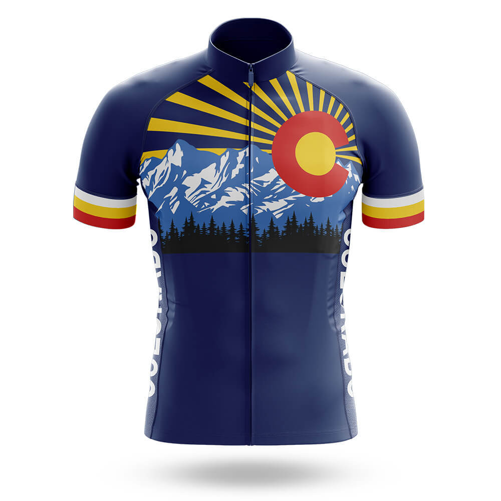 Colorado Sunshine - Men's Cycling Kit-Jersey Only-Global Cycling Gear