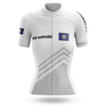 New Hampshire S4 White - Women - Cycling Kit-Jersey Only-Global Cycling Gear