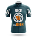 Bike For Beer V3 - Green - Men's Cycling Kit-Jersey Only-Global Cycling Gear