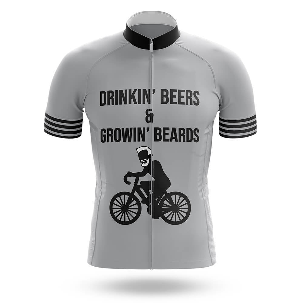 Growing Beards - Men's Cycling Kit-Jersey Only-Global Cycling Gear