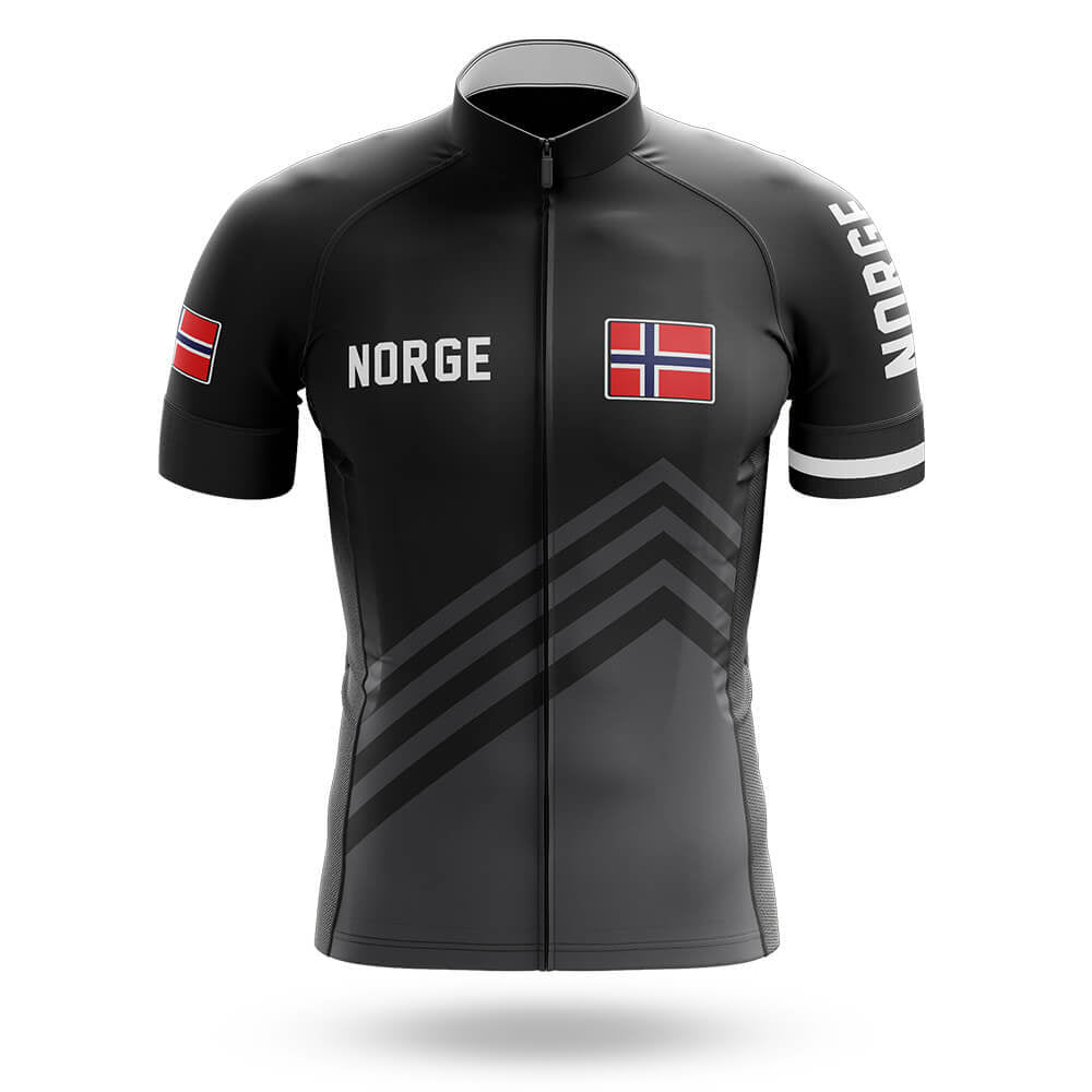Norge S5 Black - Men's Cycling Kit-Jersey Only-Global Cycling Gear