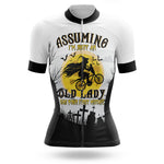 Halloween Lady V4 - White - Women - Cycling Kit-Jersey Only-Global Cycling Gear