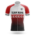 Custom Team Name S4 Red - Men's Cycling Kit-Jersey Only-Global Cycling Gear