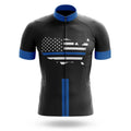 American Flag - Blue - Men's Cycling Kit-Jersey Only-Global Cycling Gear