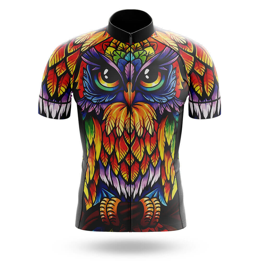 Rainbow Owl - Men's Cycling Kit-Jersey Only-Global Cycling Gear