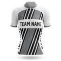 Custom Team Name M5 Grey - Women's Cycling Kit-Jersey Only-Global Cycling Gear