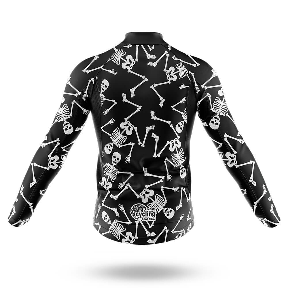 Skeleton Dancing - Men's Cycling Kit-Short Sleeve Jersey-Global Cycling Gear