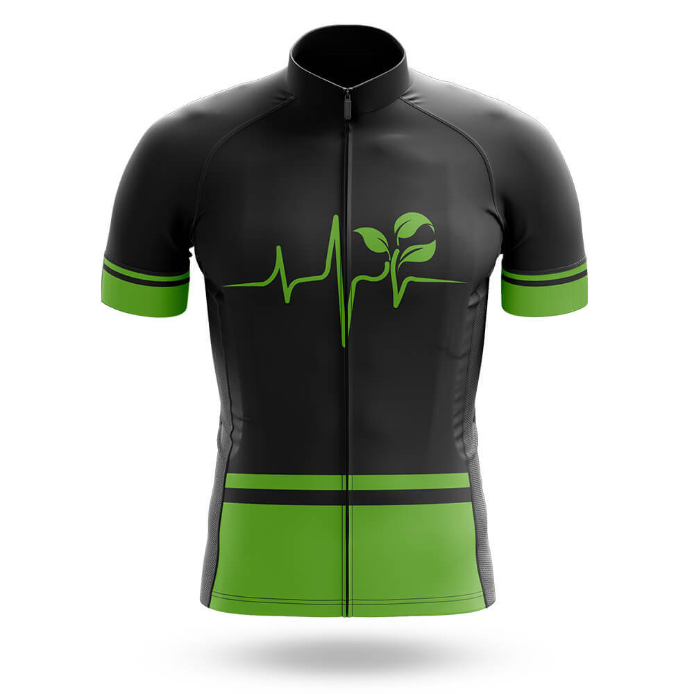Vegan Heartbeat - Men's Cycling Kit-Jersey Only-Global Cycling Gear