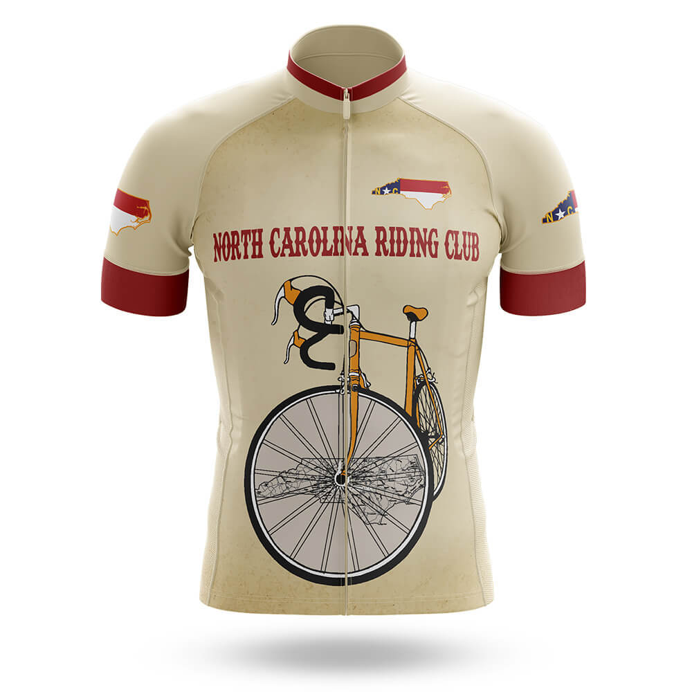 North Carolina Riding Club - Men's Cycling Kit-Jersey Only-Global Cycling Gear