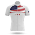 USA S12 - White - Men's Cycling Kit-Jersey Only-Global Cycling Gear