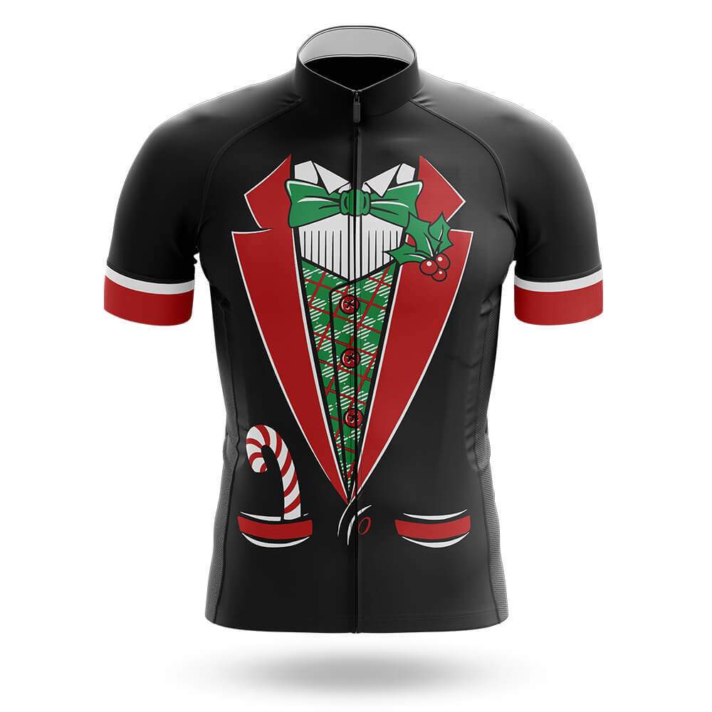 Tuxedo Christmas - Men's Cycling Kit-Jersey Only-Global Cycling Gear