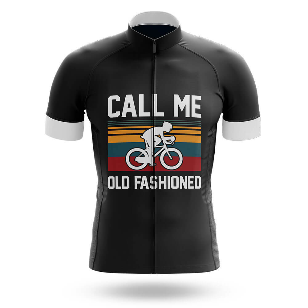 Old Fashioned V2 - Black - Men's Cycling Kit-Jersey Only-Global Cycling Gear