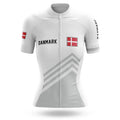 Danmark S5 White - Women - Cycling Kit-Jersey Only-Global Cycling Gear